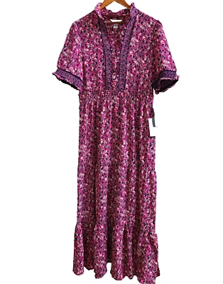 Новый с Ярлыками London Times макси богемное платье размер 10 размер большой - Изображение 1 из 4