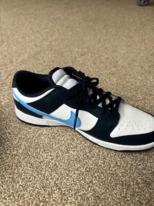 Nike Dunk Low Mens Size 10.5 Uk Obsidian/White/University Gold/University Blue - Picture 1 of 8