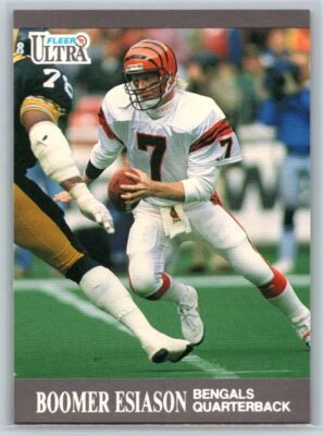 1991 Ultra #15a Boomer Esiason - Image 1 of 2