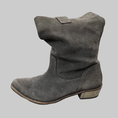 Women's Splendid Grey Suede Slouch Boot Size 7.5 - Image 1 of 4