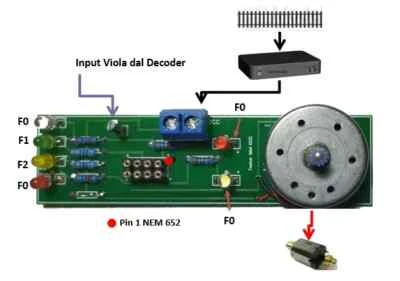 Tester mini per Decoder DCC con presa Nem 652 - Immagine 1 di 4