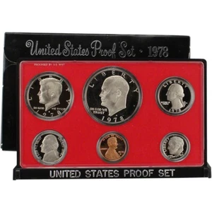 1978 Clad Proof Set U.S. Mint Original Government Packaging OGP - Picture 1 of 4