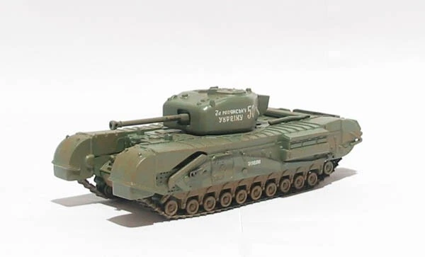Corgi CC60102 Churchill Mk1V 5th Guard Tank Army, Soviet Army Lease 1:50 Scale.  - Image 1 of 4