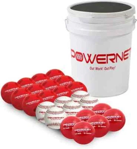 PowerNet Crusher Baseballs, Practice Balls & Weighted Balls, Baseball Trainer - Picture 1 of 1