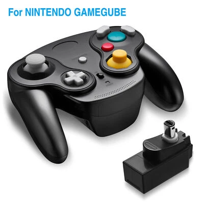 Wireless GameCube Controller + Adapter Wavebird for GameCube NGC GC Console - Image 1 of 4