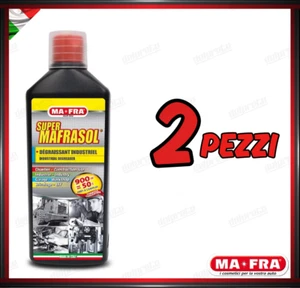 X2 MAFRA - SUPERMAFRASOL INDUSTRIAL DILUTABLE CONCENTRATE DEGREASER MOTORS 1LT - Picture 1 of 4