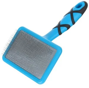 Groom Professional Flat Slicker Dog Brush - Perfect for Soft Coats - Picture 1 of 4