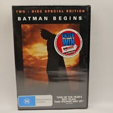 Batman Begins - Special Edition (DVD, 2005) PAL 4 New & Sealed (H)