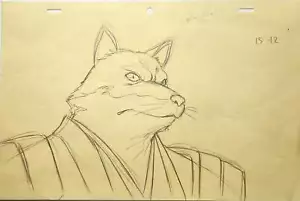 Bleach Animation Production Cel Drawing Douga Genga: Komamura - 4880 - Bild 1 von 1