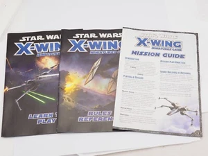 STAR WARS X-WING FORCE AWAKENS BOOKLETS X 3. GREEN 1292 - Picture 1 of 1