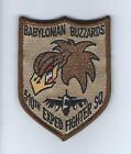 510Th Expeditionary Fighter Squadron "Babylonian Buzzards" Desert Patch