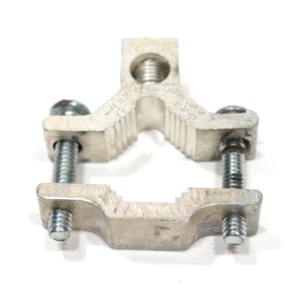 Aluminium Wasserrohr Erdungsschelle 1/2 3/4 1 Rohr Kupfer 14-1/0 AWG Kabel Masse - Bild 1 von 3