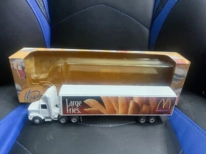 ERTL McDONALD'S White GMC Tractor Trailer LARGE FRIES 1996 Die-Cast Metal 1/64 - Picture 1 of 6