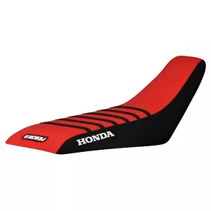 1999-2007 Honda TRX 400EX TRX 400 EX Seat Cover BLACK / RED / BLACK RIBS #203 - Zdjęcie 1 z 5