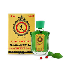 Olio medicato medaglia d'oro 3 ml naso bloccato freddo dolore muscolare Singapore