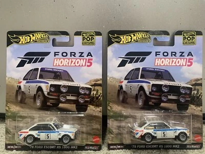 Hot Wheels Premium Pop Culture Forza '78 FORD ESCORT RS 1800 MK2 - Image 1 of 2