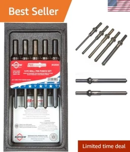 Druckluft Rollsplinttreiber, 5-teiliges Set - Bild 1 von 8