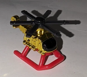1996 Micro Machines Exploration Sea GOLD HELICOPTER Galoob Vintage Vehicle EUC - Picture 1 of 7