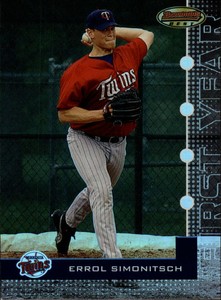2005 Bowman's Best #53 Errol Simonitsch FY RC