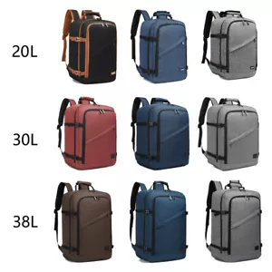 20L/30L/38L Hand Cabin Luggage Backpack Travel Shoulder Bag Carry on Rucksack✈️ - Picture 1 of 154