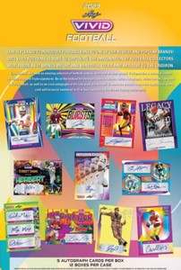 2023 Leaf Vivid Football Hobby Box