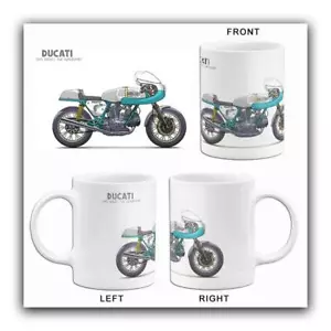 Ducati 750 Supersport 1973 - taza de publicidad promocional - Imagen 1 de 3