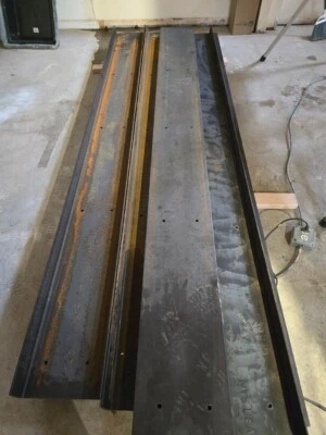 120 英寸长 x 3 英寸宽 x 12 英寸高 x 1/3 英寸厚钢 C 通道新钢 (10X) — 第 1/4 张图片
