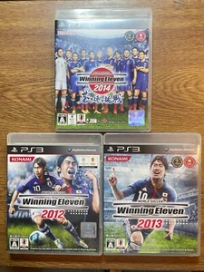 SONY  JAPAN  PS3 PLAYSTATION WINNING ELEVEN 2012 13 14 set - Picture 1 of 4