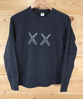 Sudadera Uniqlo Kaws Plaza Sésamo Cuello Redondo Adulto Talla Pequeña Mancha Desvanecimiento Foto 1 de 4