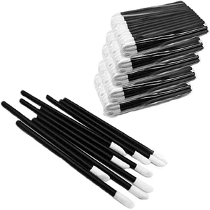 500pz/Set Pennelli Labbra Monouso Pennello Trucco Rossetto Lucidalabbra Bacchette Applica - Foto 1 di 12