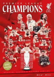 Liverpool FC CHAMP20NS - Premier League winners 24/25: Official LFC magazine by  - Picture 1 of 1