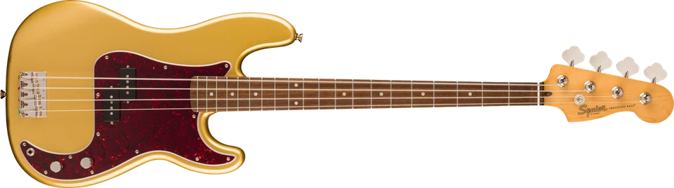 Bajo de precisión Squier FSR Classic Vibe años 60, Laurel FB, dorado azteca Foto 1 de 1