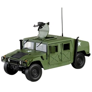24cm Diecast Alloy 1/18 For Hummer Hmmwv Battlefield Vehicle Model Craft - Picture 1 of 17