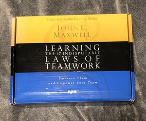 John Maxwell 17 Indisputable Laws of Teamwork Video & Audio Training Series RARE - Picture 1 of 9