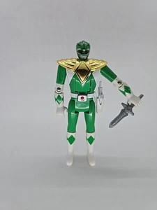 Green Mighty Morphin Power Ranger Vintage 1995 Bandai with Head Flip Complete A3 - Picture 1 of 2