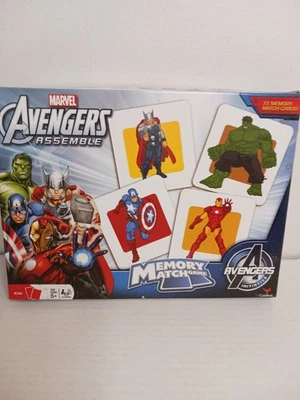 Marvel Kids Game Avengers Assemble Memory/Match Ages 5+ COMPLETE Original Box - Image 1 of 4