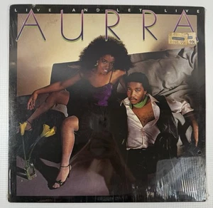 Aurra .Live And Let Live .Lp Vinyl 1983.Salsoul SA8559.(M) sealed.DISH WARP - Picture 1 of 9