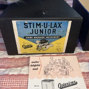 Vibratore massaggiatore elettrico Oster STIM-U-LAX Junior M4 - Foto 1 di 5