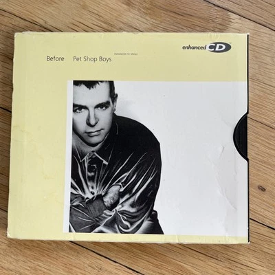PET SHOP BOYS Enhanced CD SINGLE BEFORE -3 Different SONGS EP DIGIPAK - Image 1 of 4