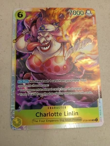 One Piece TCG Charlotte Linlin ST20-005 SR NM Englisch Super Rare Karte - Bild 1 von 10