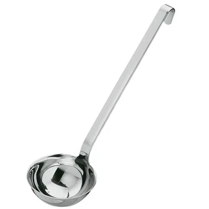 Rosle Stainless Steel Ladle With Hook Handle and Pouring Rim, 8-ounce - Picture 1 of 3
