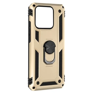 Coque pour Xiaomi 13 Pro Antichoc Hybride Bague Support Magnétique Doré - Photo 1 sur 6
