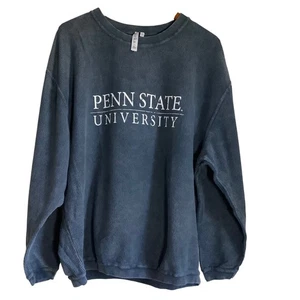 Penn State University Cord Sweatshirt Oversized Blau College Apparel XL - Bild 1 von 7