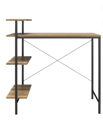 Damaris Side Storage学生桌,金橡木 — 第 1/2 张图片