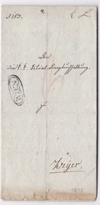 Wien,kompletterFaltbrief,nach Weyer,1818 - Picture 1 of 3