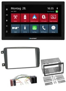 Blaupunkt MP3 Bluetooth DAB 2DIN USB Autoradio für Mercedes C-Klasse Vito CLK Vi - Bild 1 von 10