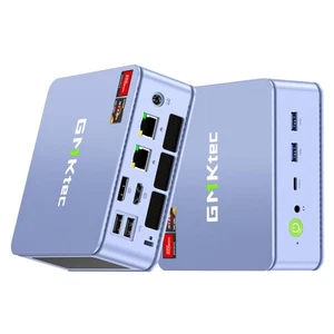 GMKtec Mini PC AMD Ryzen 7 5825U (8C/16T Max 4.50GHz) mini pc 32GB+1TB SSD Windo - Picture 1 of 7
