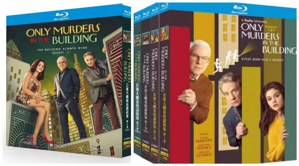 Only Murders in the Building Season (1-5) 10-BD All Region Nuevo Juego de Caja Foto 1 de 1