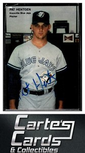 Pat Hentgen 1990 Best #295  Knoxville Blue Jays TTM/IP Signed Autographed