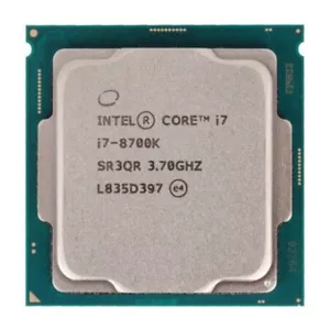 Intel Core i7-8700K 8th Gen 3.7GHz 4.7GHz 6 Cores LGA1151 SR3QR CPU Processors - Picture 1 of 2